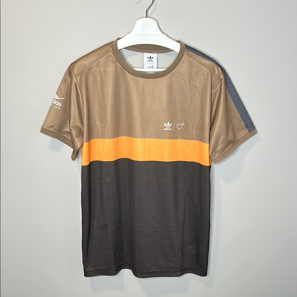 adidas x Human Made Graphic T-shirt 'Brown' HA9995